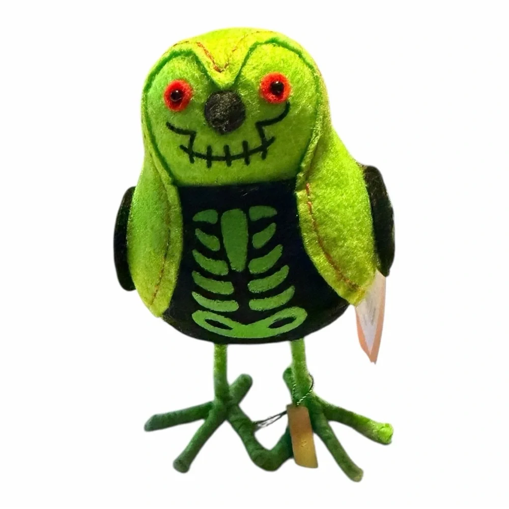 NWT 2024 Hyde & EEK! Green Skeleton Bird